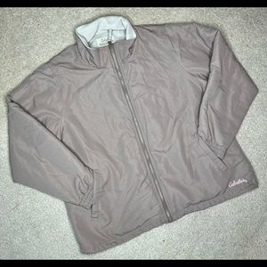 CABELA's Women’s Outerwear Fleece Lined Lightweight Rose Brown Jacket | 2XL